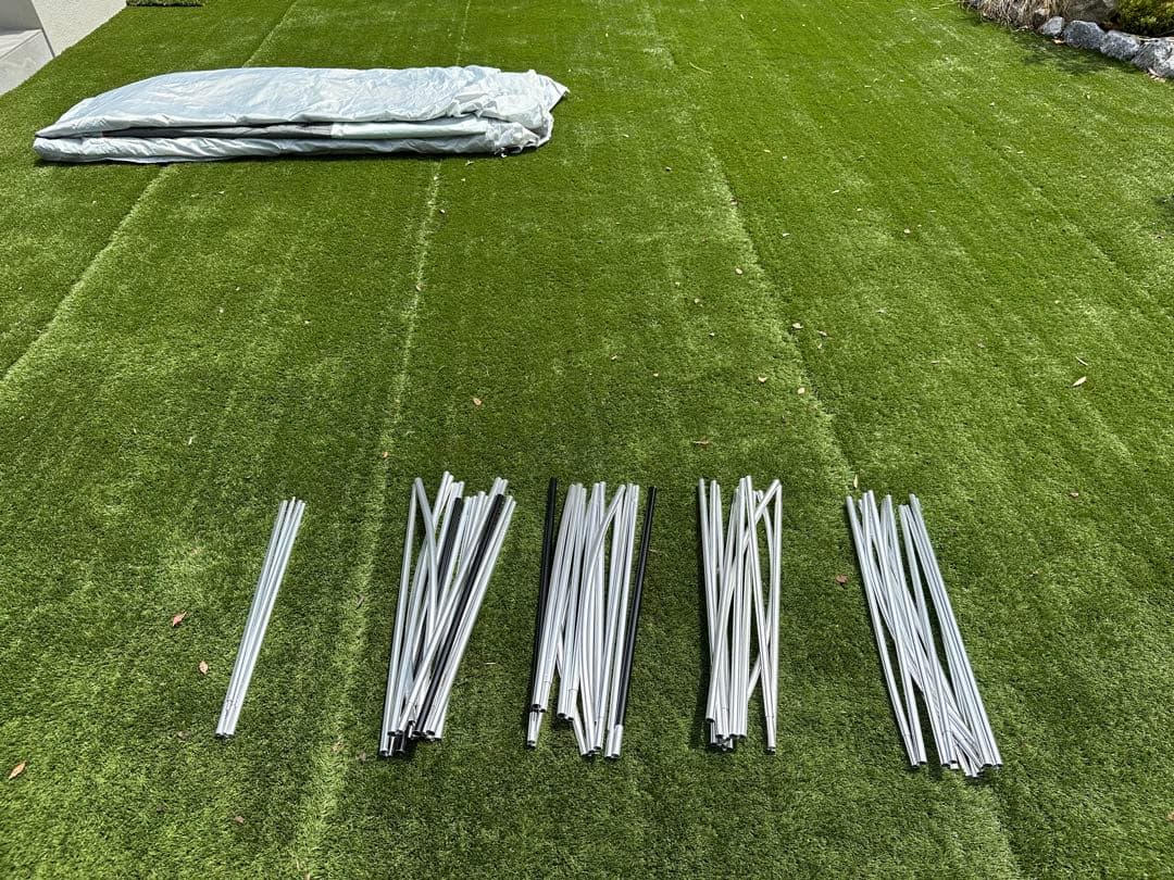 Coleman タフスクリーン2ルームテント LDX グランドシート、マット付