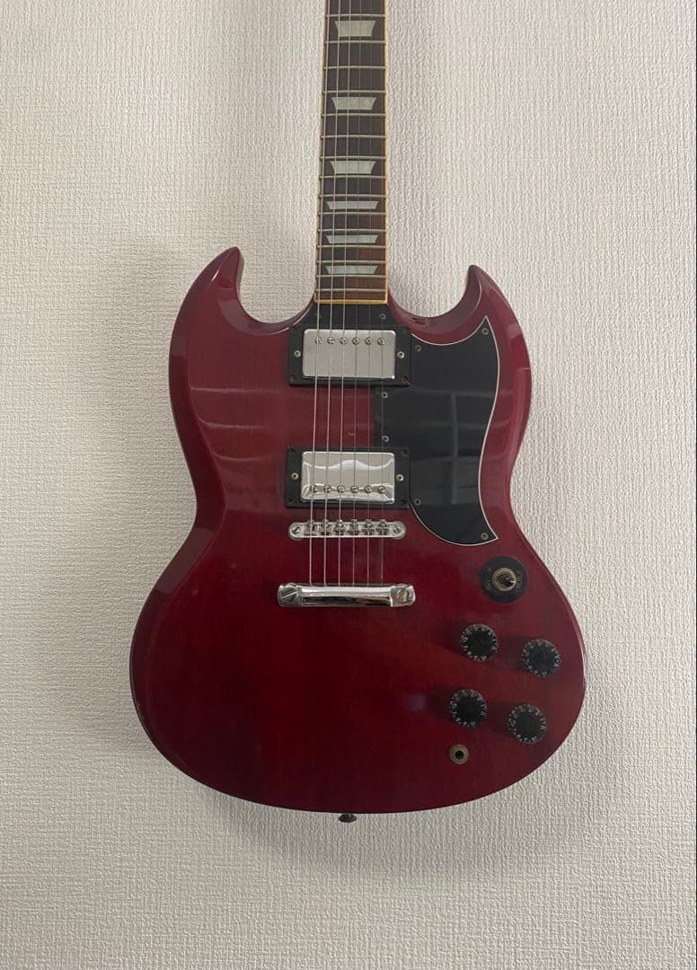 Diamond SGスタイル エレキギター レッド