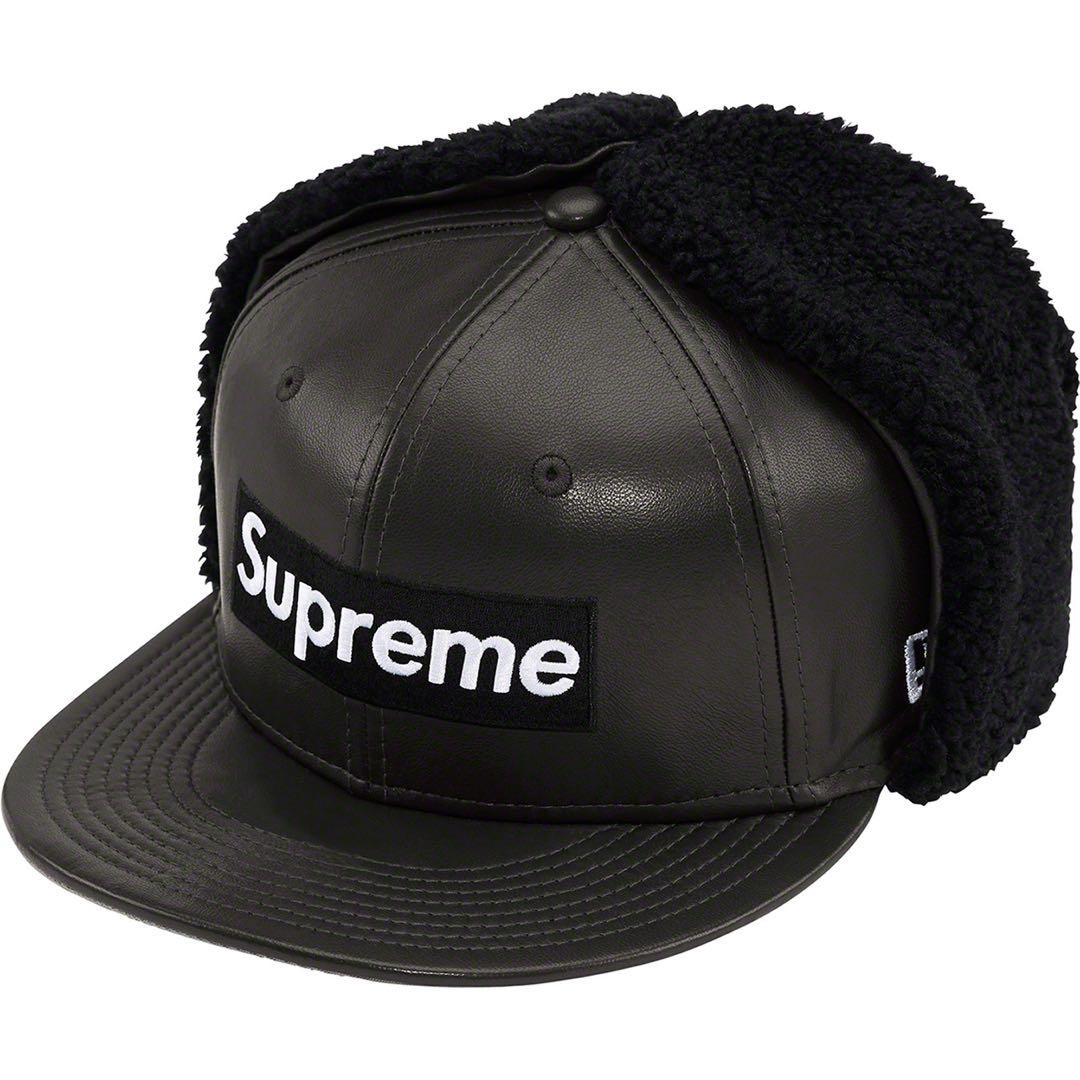 Supreme フライトキャップ 黒