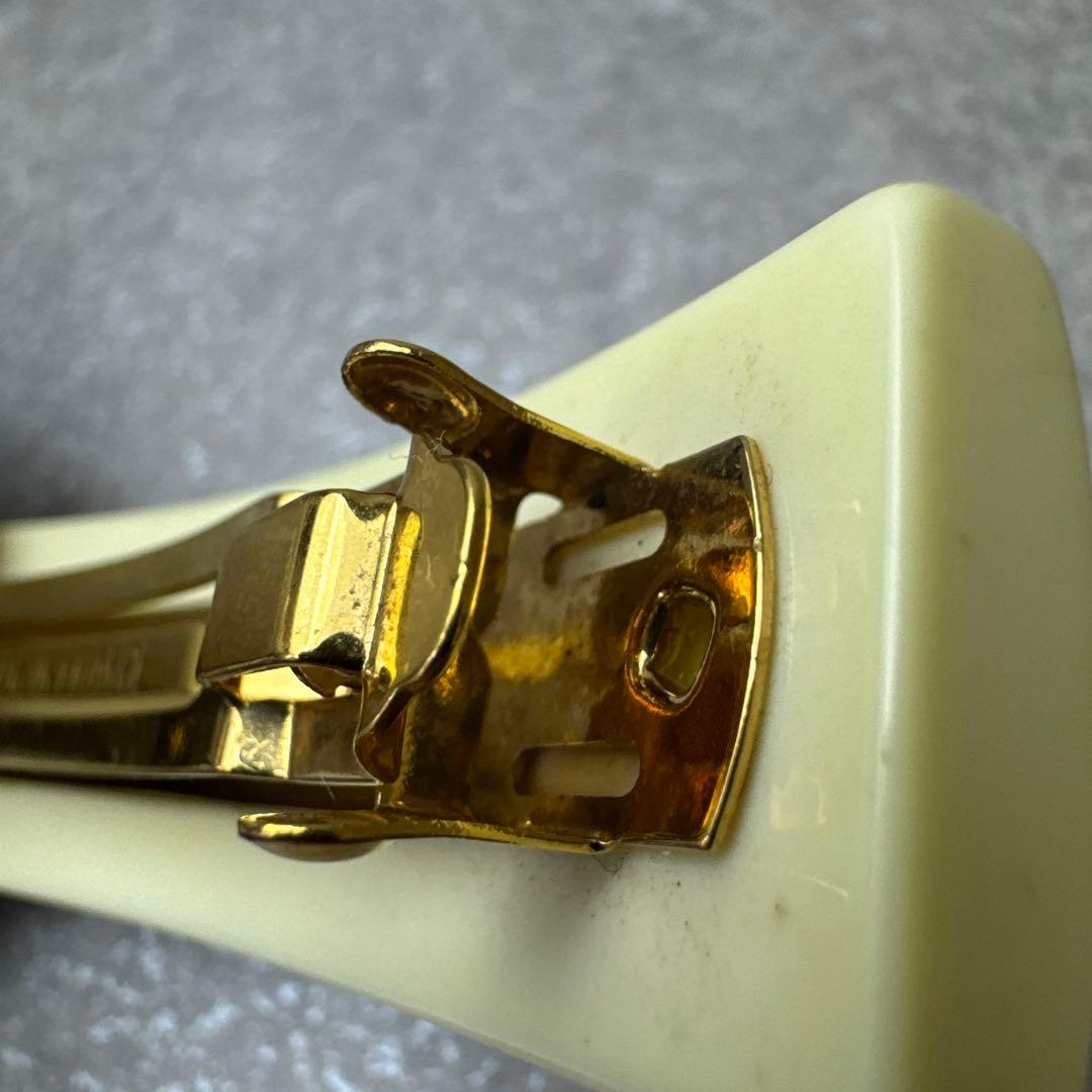 CHANEL シャネル カメリア ココマーク バレッタ 03P