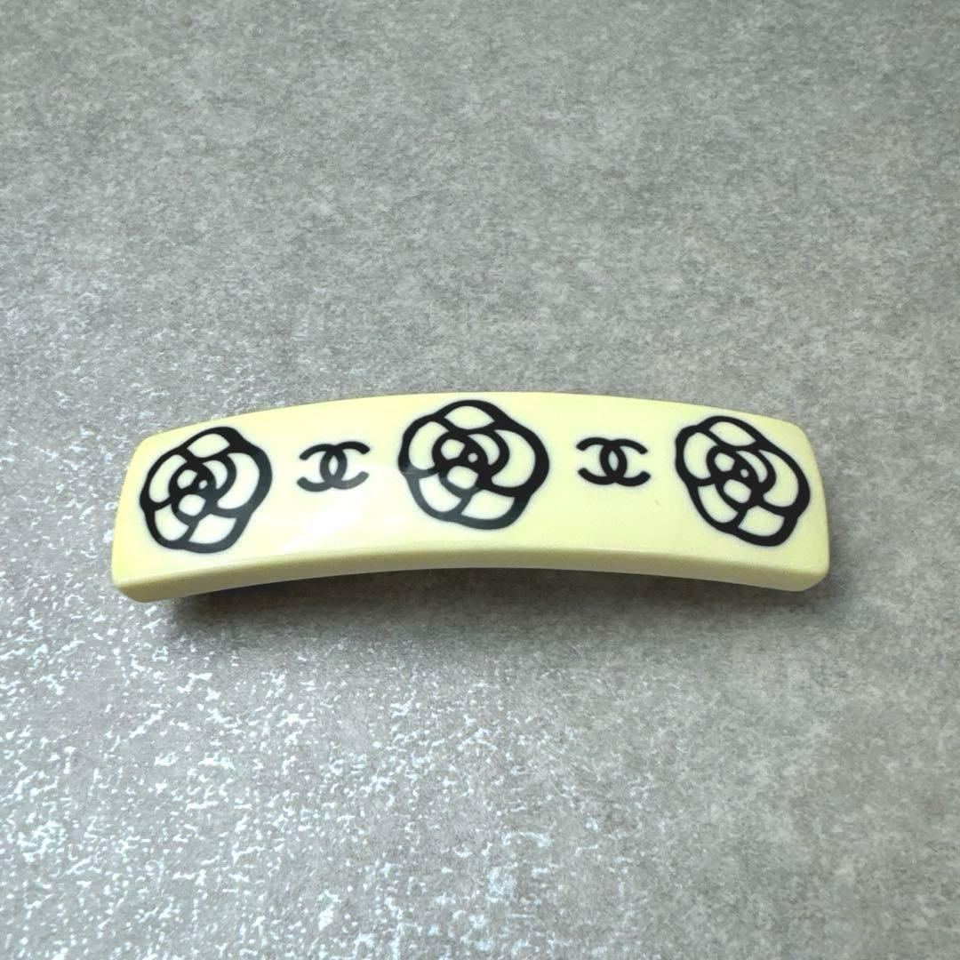 CHANEL シャネル カメリア ココマーク バレッタ 03P