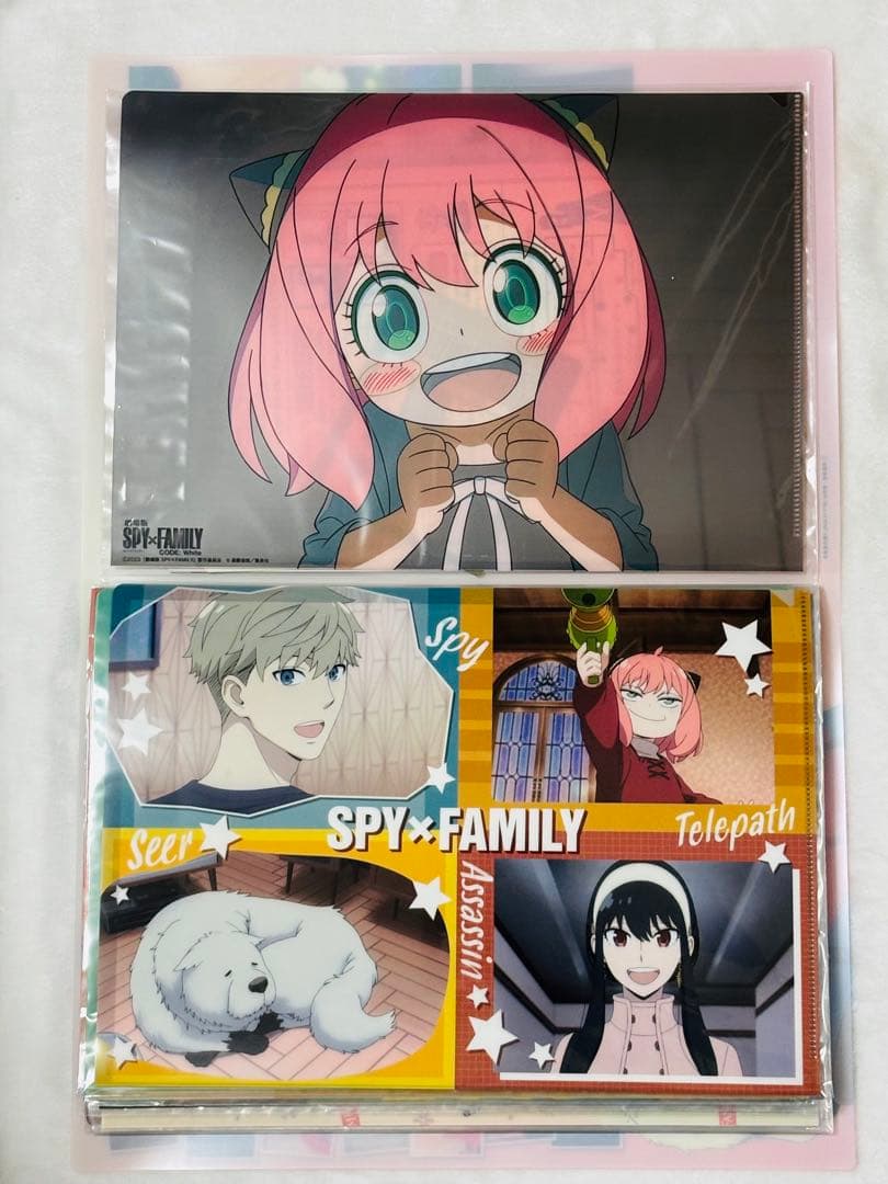 SPY×FAMILY クリアファイルホルダー A4クリアファイル多数　おまけ付き
