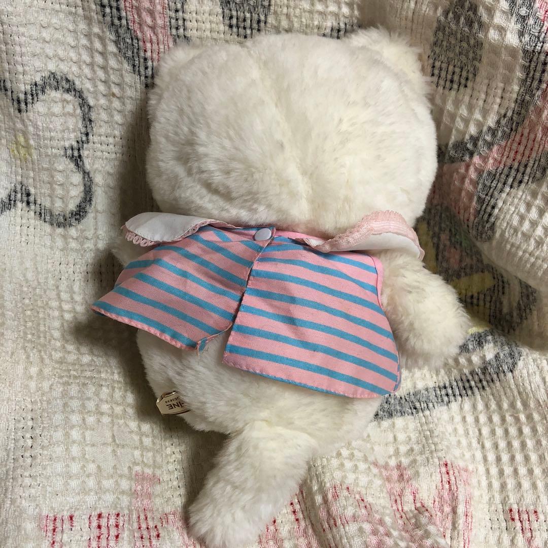 吉徳　クリーミー　昭和レトロ　初期タグ　当時の物　ウサギ＆ネコ　ぬいぐるみ　中古