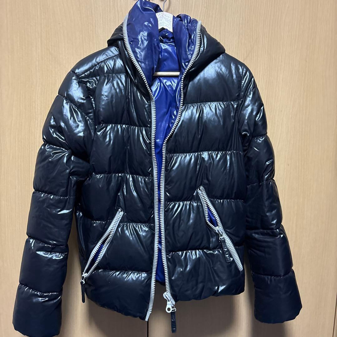 DUVETICA ブラックダウンジャケット 46