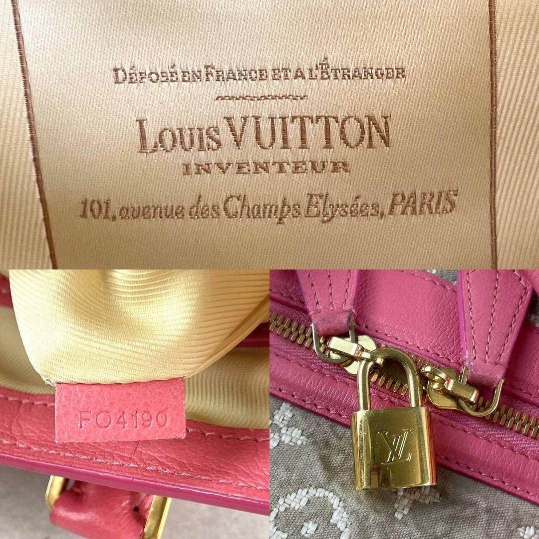 極美品　超希少品　ルイヴィトン　サビア　カバMM ハンドバッグ　0254