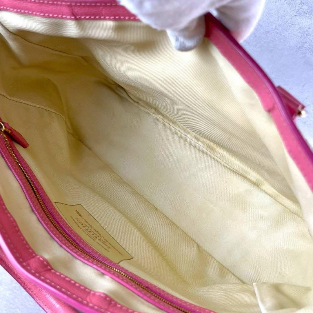 極美品　超希少品　ルイヴィトン　サビア　カバMM ハンドバッグ　0254