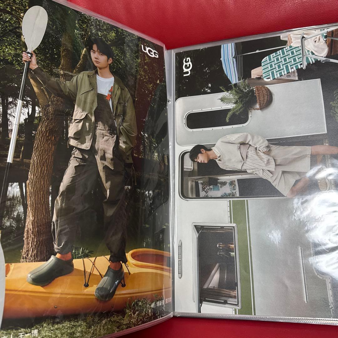 王一博ポスターカード　A4 55枚　両面