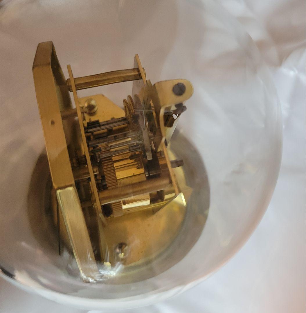 ヴィンテージ時計　ドイツ製 Kern（ケアン）400日時計 ガラスのドーム