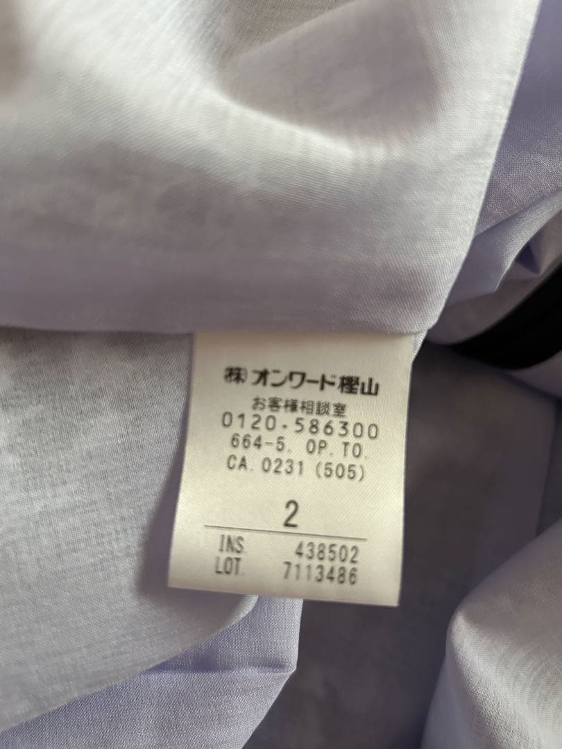 TOCCA洗える2024 EYELASH ワンピース　サイズ2