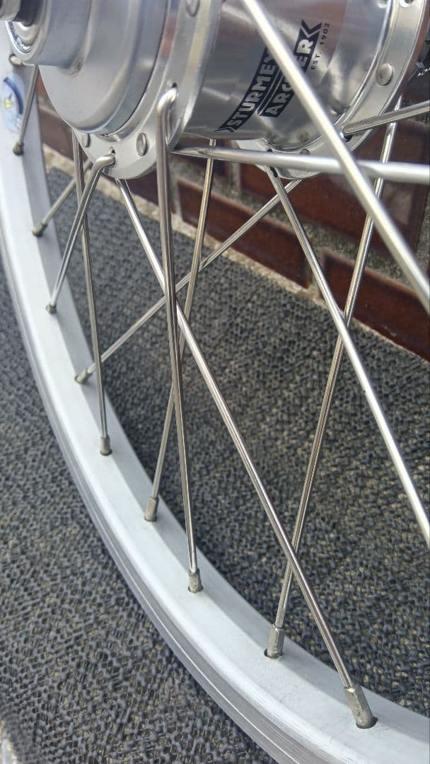 CURRYPANMAN様 BROMPTON　ブロンプトン　6段後輪ホイールセット