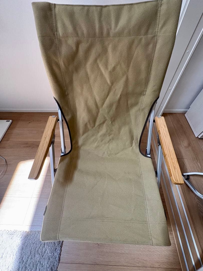 美品　スノーピーク　ローチェア30カーキ 二脚セット