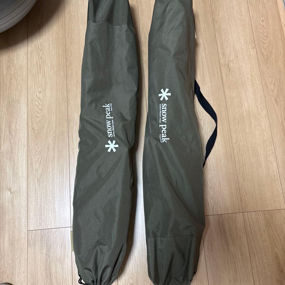 美品　スノーピーク　ローチェア30カーキ 二脚セット