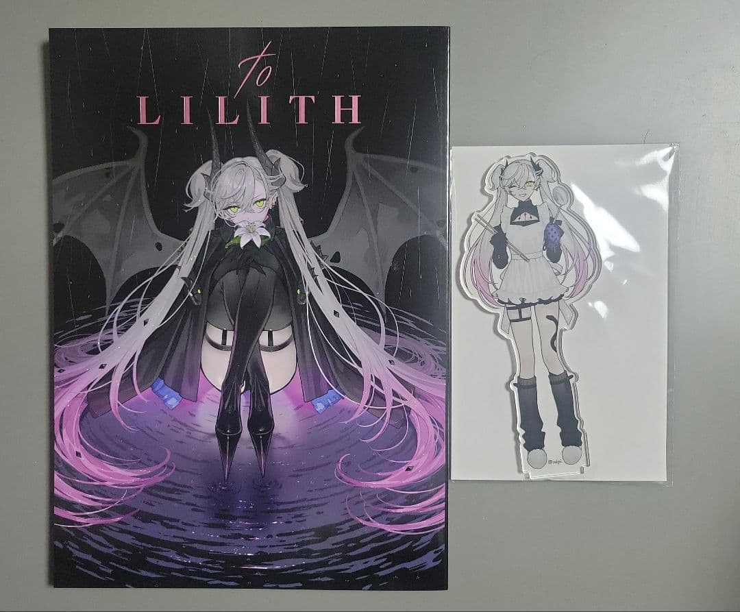 c107 コミケ 虎と少女 新刊・アクリルスタンドセット nipi