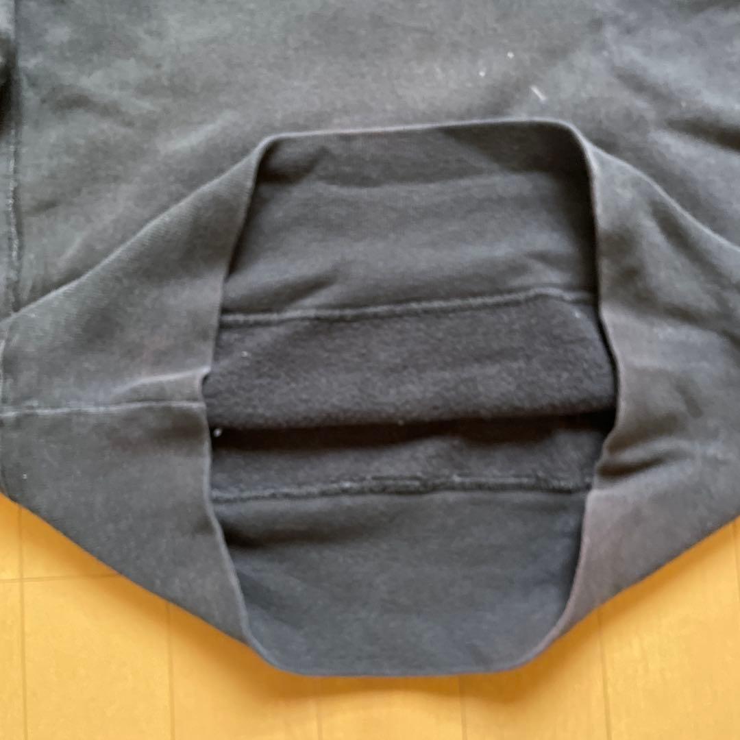 90s チャンピオン リバースウィーブ スウェット　usa製 ブラック　サイズL