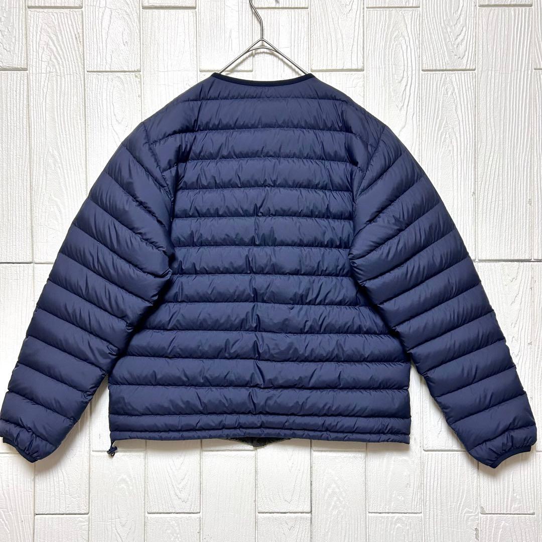 美品 DANTON ダントン インナーダウンクルーネックジャケット 保存袋付き