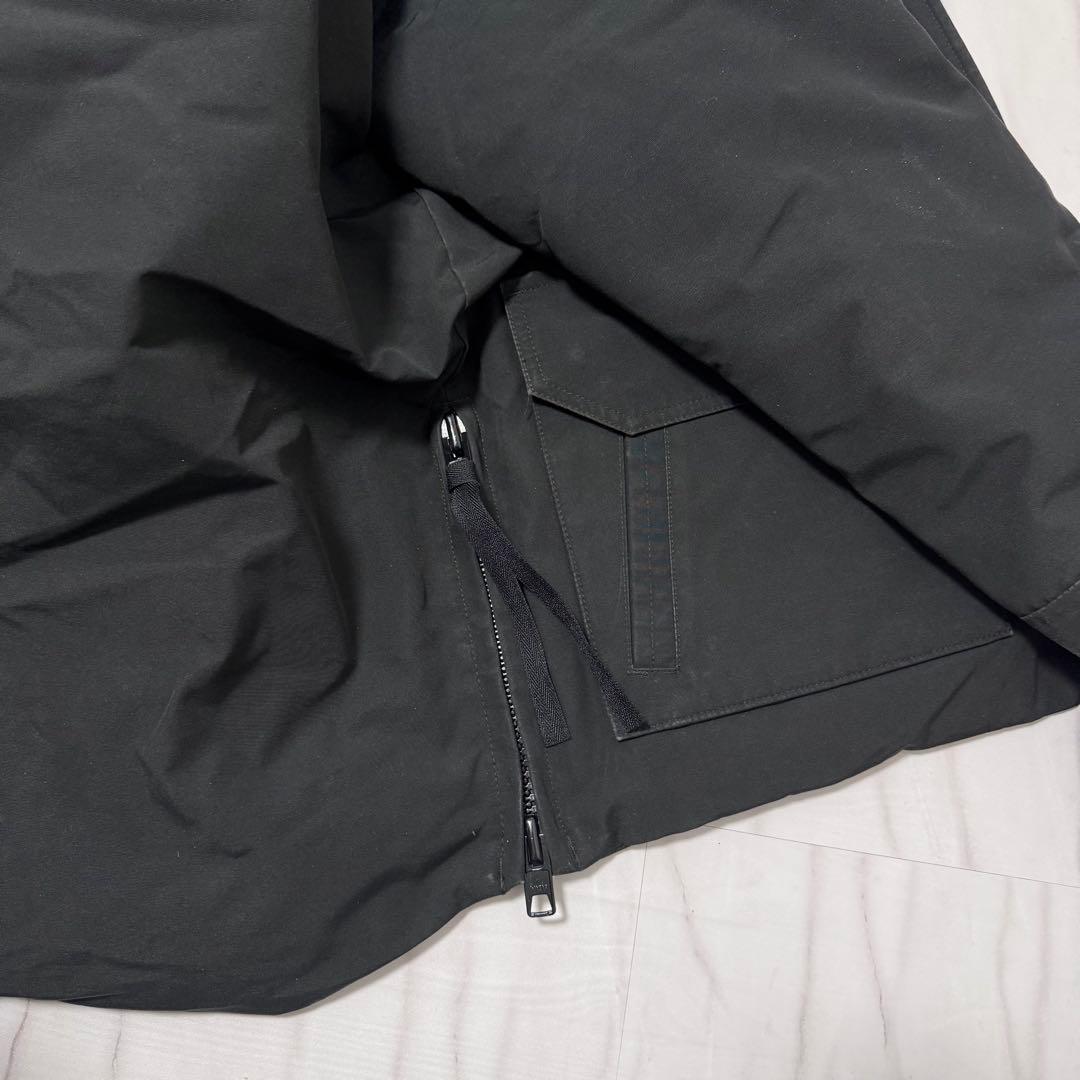 L相当✨カナダグースブラックレーベル メイトランドパーカー 2way ダウン 黒