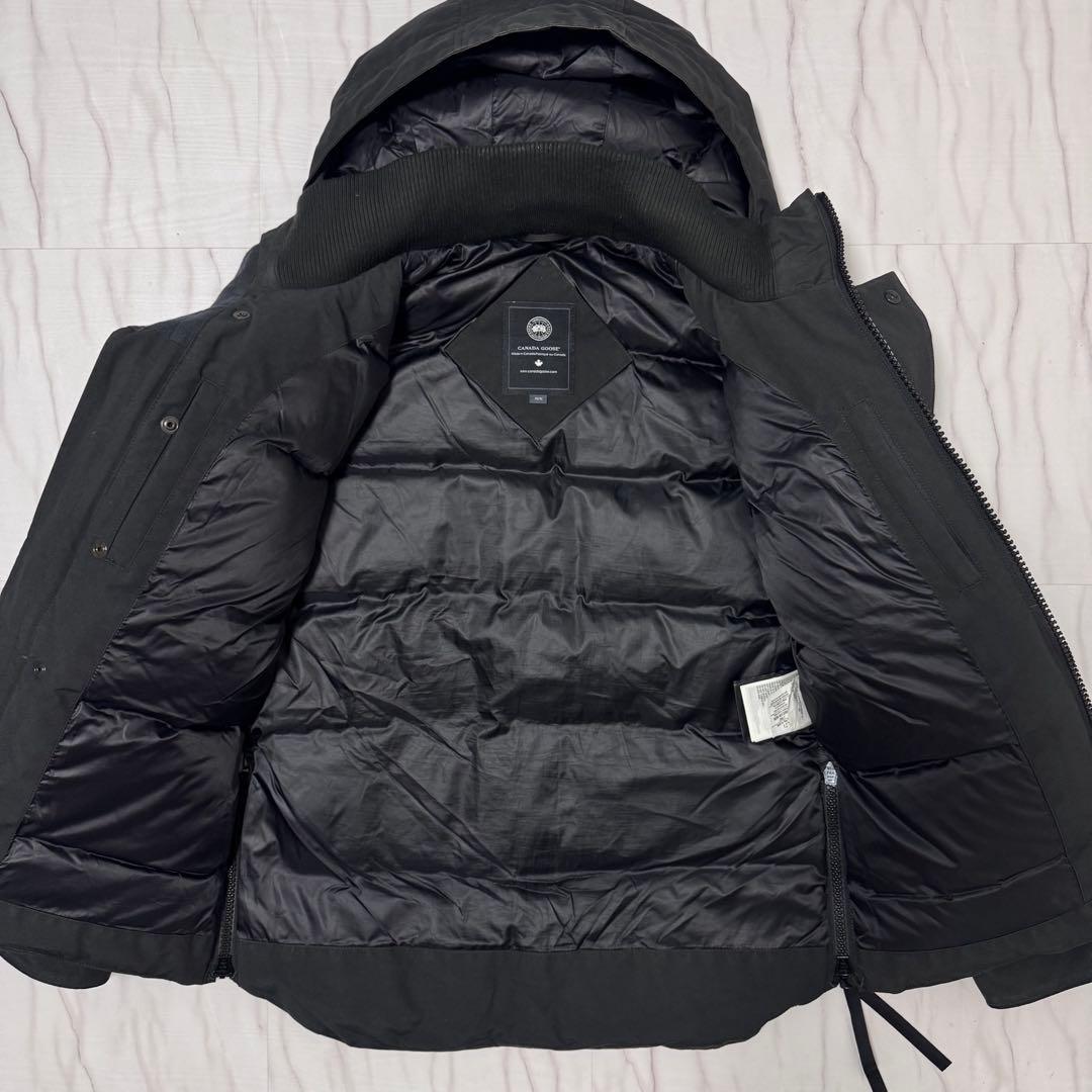 L相当✨カナダグースブラックレーベル メイトランドパーカー 2way ダウン 黒