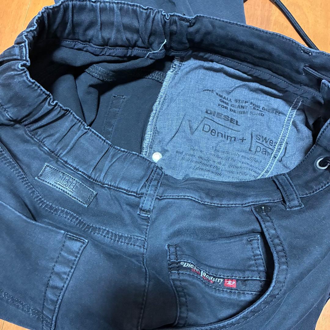 ディーゼル　最新定番カラーブラック　ジョグジーンズ　30インチ　436