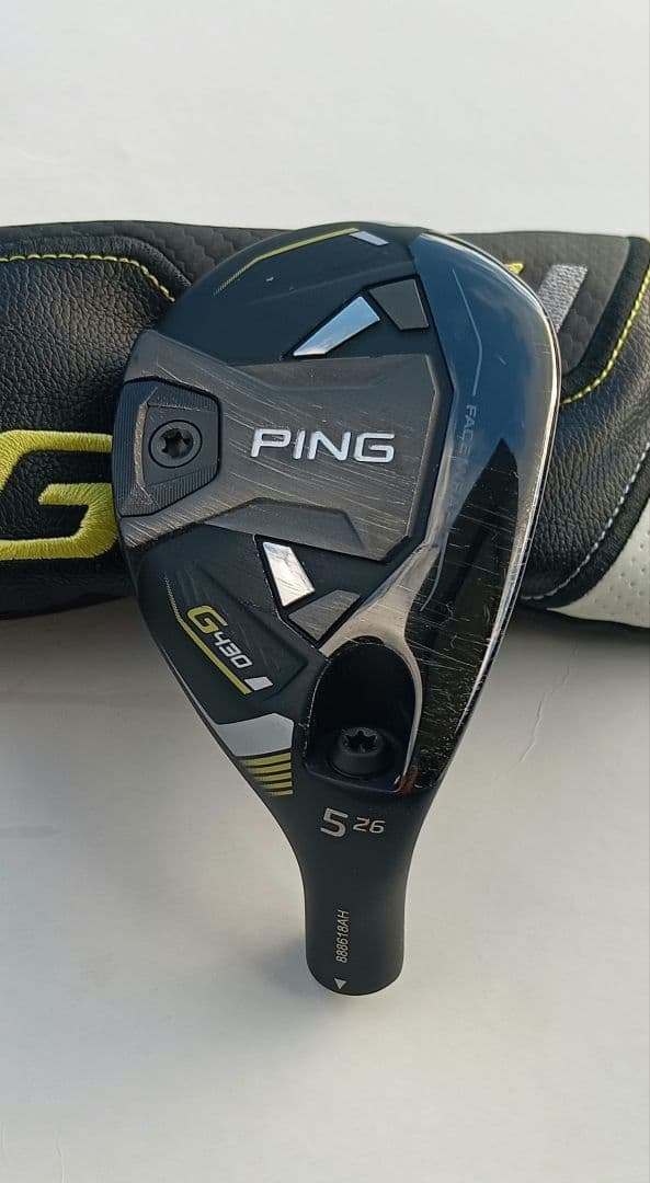 【美品】 G430 5U 26°ヘッド（カバー付）PING