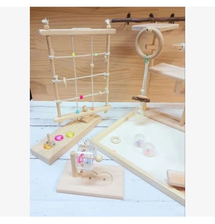 79⭐　バードアスレチック　フォージングトイセット　⭐バードトイ　インコ　文鳥