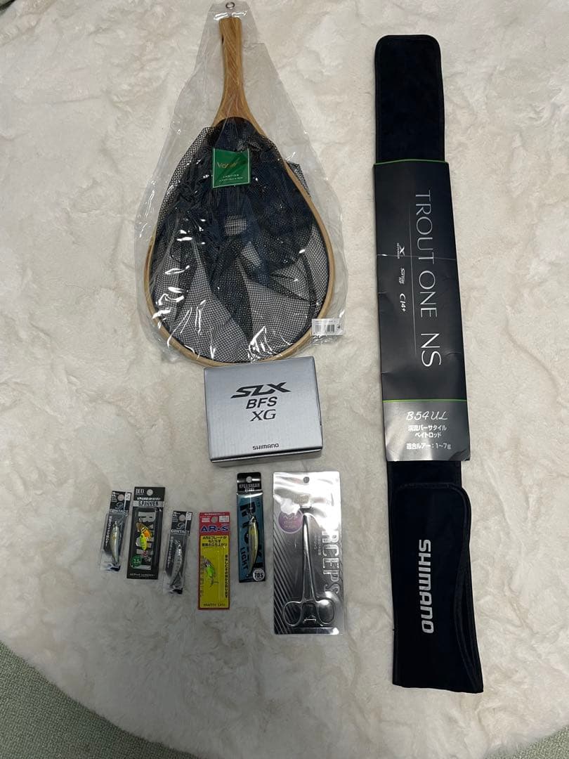 SHIMANO渓流釣り竿セット