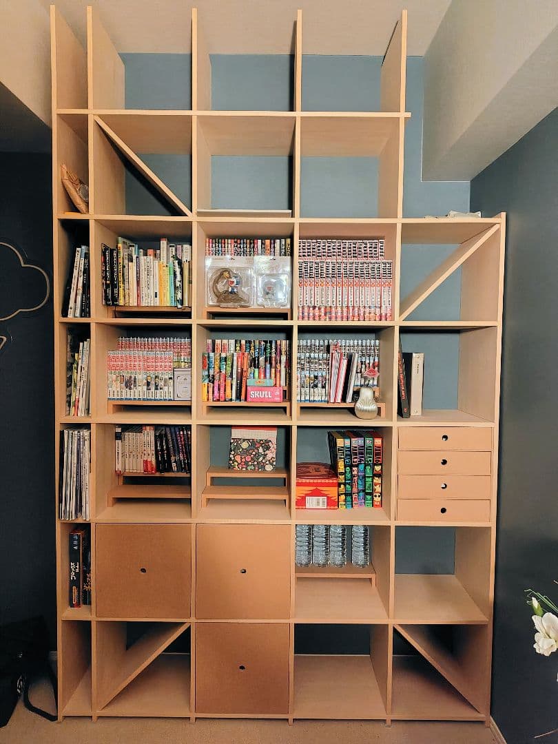 マルゲリータ 本棚 margherita shelf 引き出し、棚付き