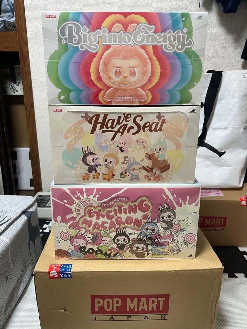 POPMART LABUBU THE MONSTERS 3アソートボックス