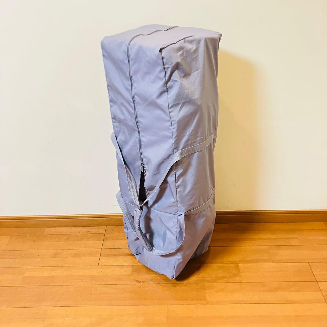 【極美品・付属品完備】アップリカ ココネルエアーABベビーベッド グレーベアー