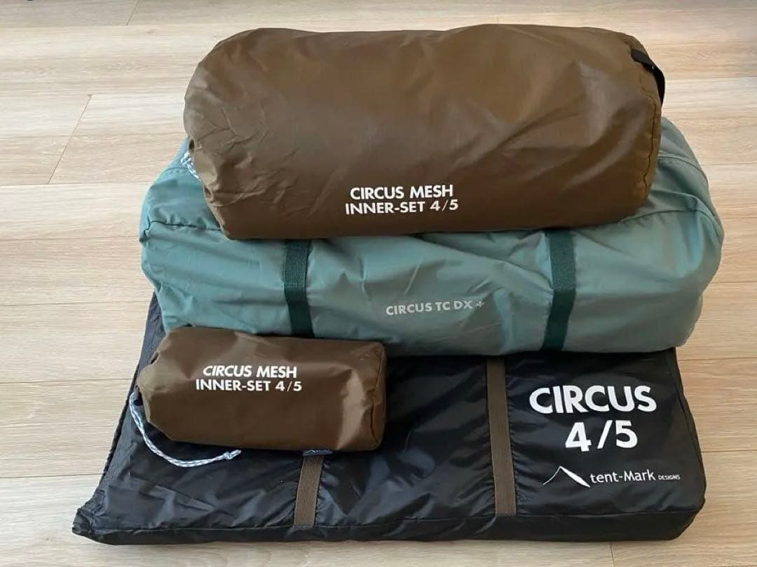 サーカスtc dx 、インナーメッシュテント、インナーマットセット