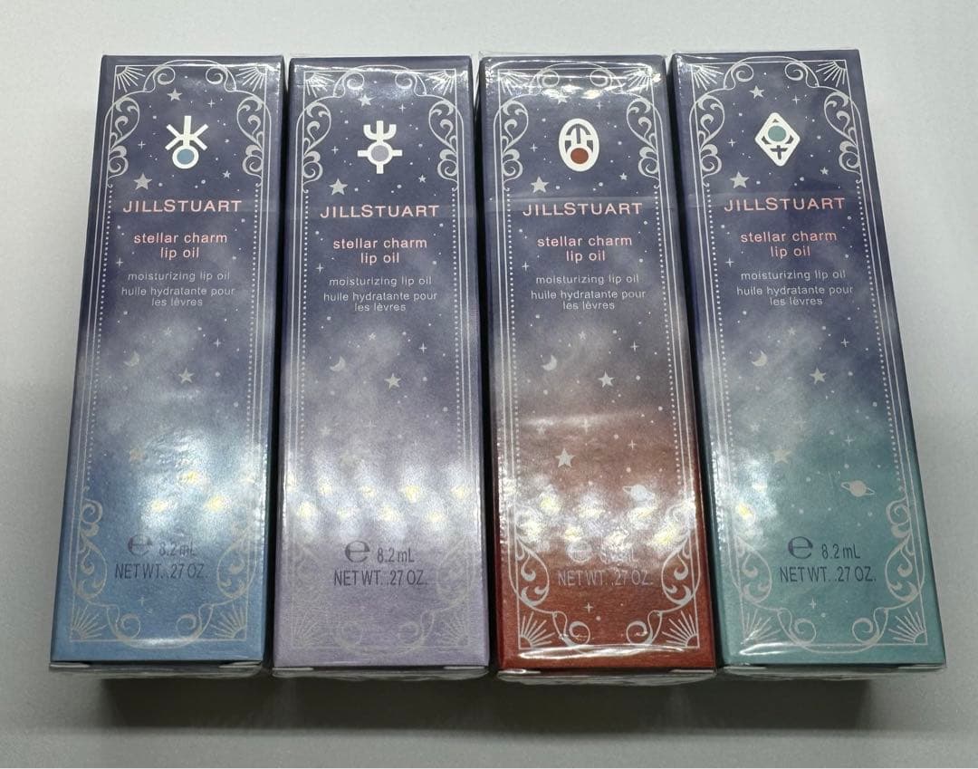 ジルスチュアート ステラーチャーム リップオイル 12個・スタンド有り(限定品)