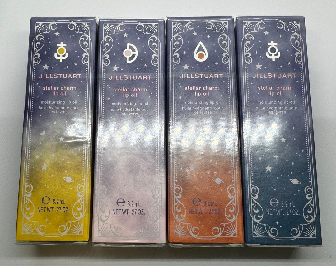 ジルスチュアート ステラーチャーム リップオイル 12個・スタンド有り(限定品)