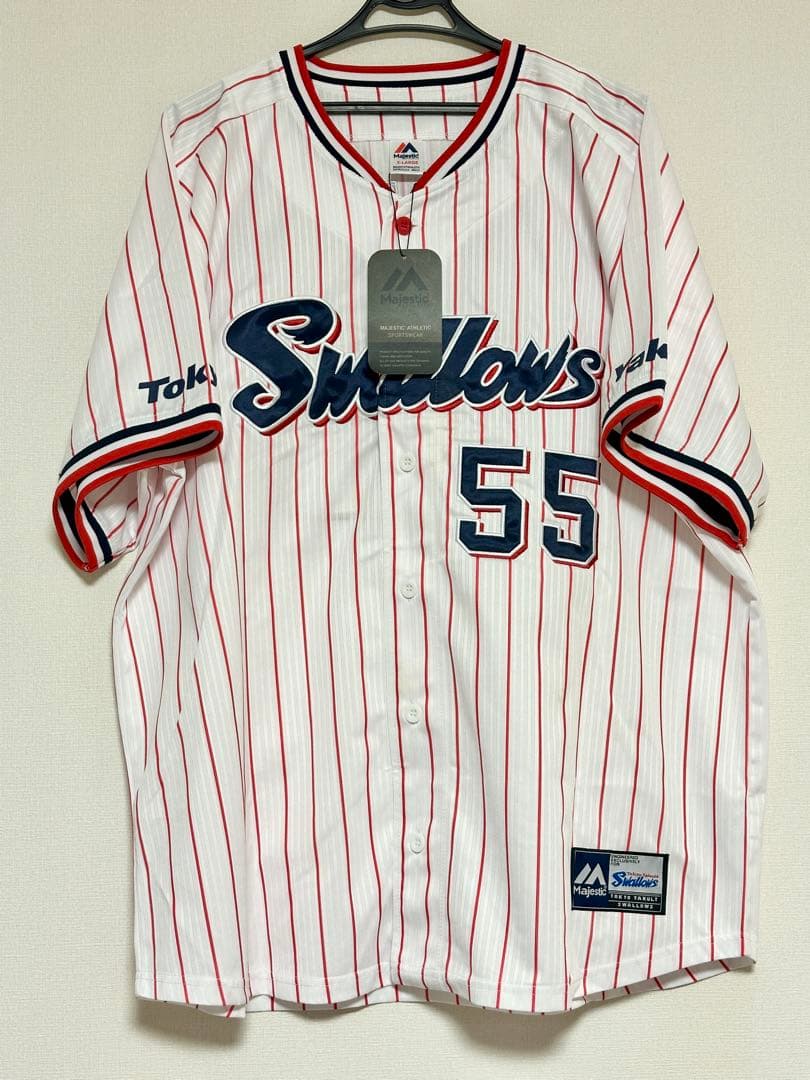 【タグ付き新品】村上宗隆選手　東京ヤクルトスワローズ　レプリカユニフォームXL