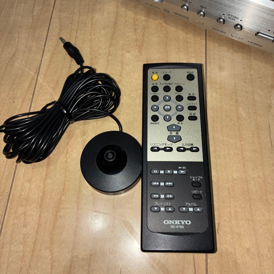 【美品】ONKYO SA-205HDX AVセンター AVアンプリモコン付属