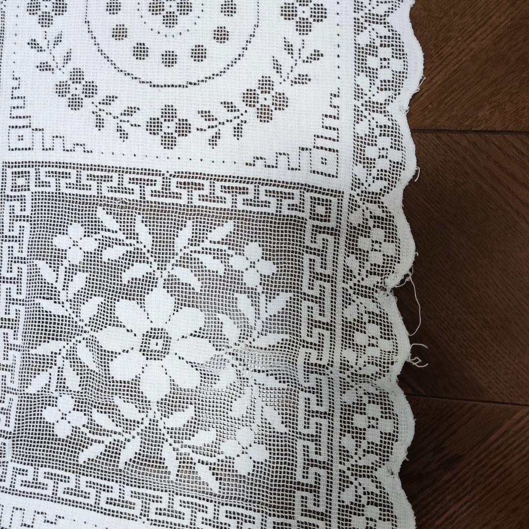 レースのテーブルクロス　インテリア敷物　レースクロス　152 x 120