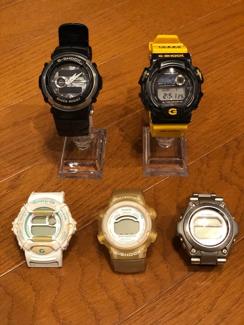 CASIO G-SHOCK MR-G Baby-G イルクジ デジアナ　ジャンク