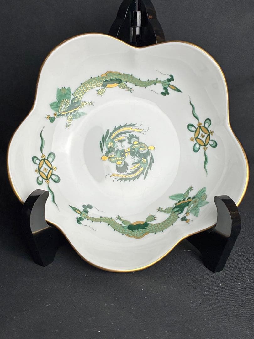 マイセン リッチドラゴン プレート