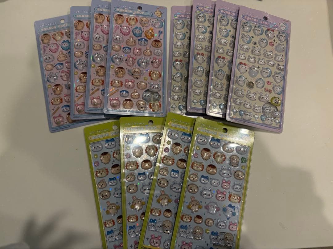 ちいかわ　ボンボンドロップシール　12枚セット