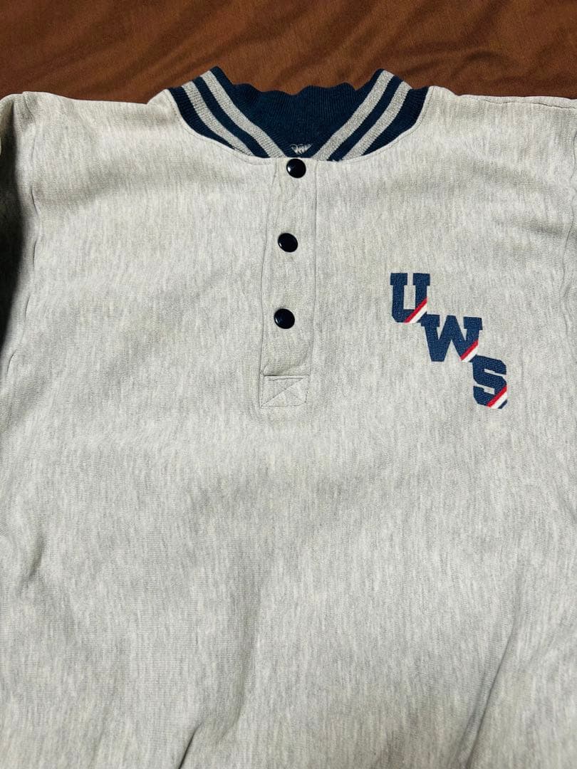 珍ピオン 90s USA製 チャンピオン リバースウィーブ スナップ ポケット