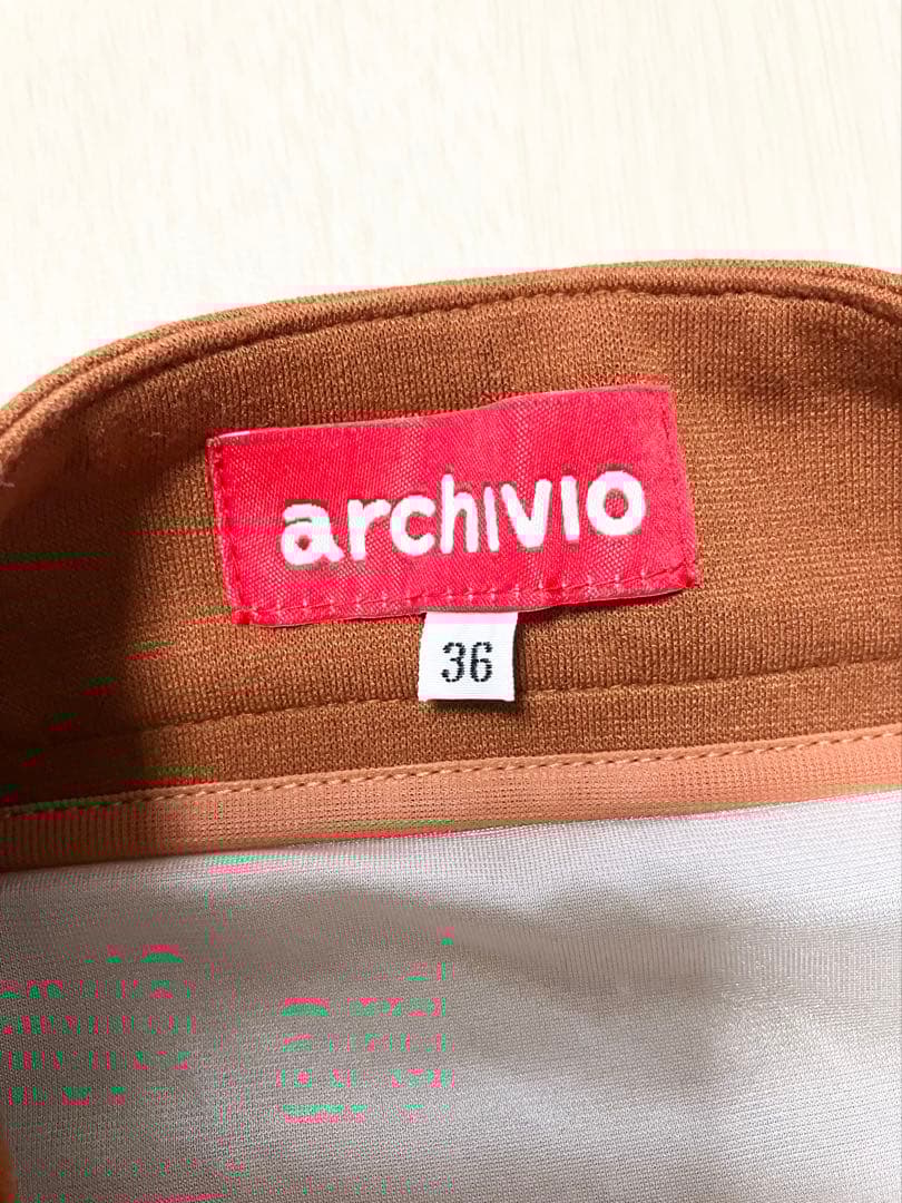 (美品)アルチビオarchivio プルオーバー・ニットスカート サイズ36