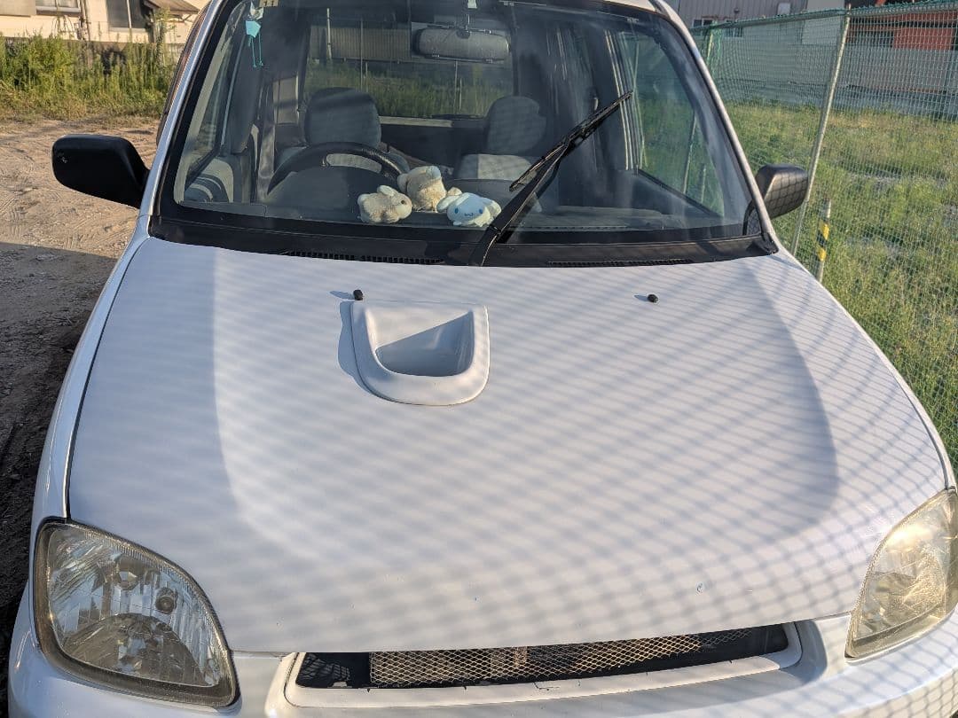 さ*る様 《貴重》RA/RVプレオ用ダクト付FRPボンネット