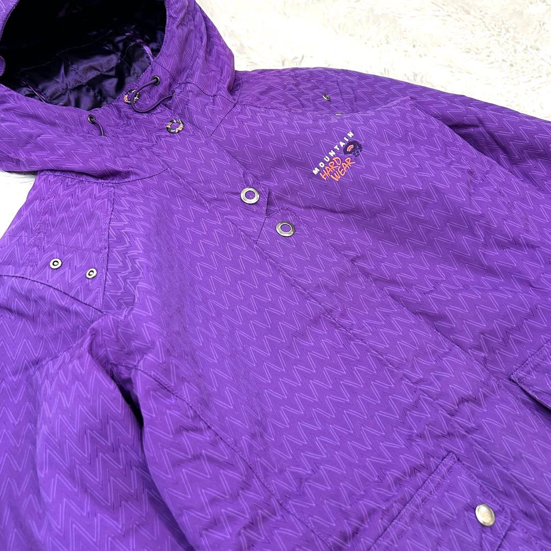 【極美品‼︎】MOUNTAIN HARD WEAR + P.N.S 紫 S相当