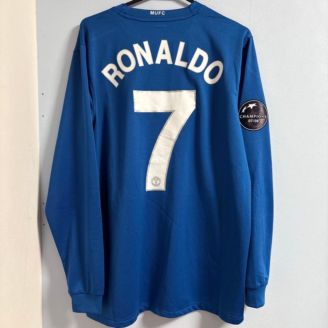 ロナウド　マンチェスターユナイテッド　2008シーズン　青