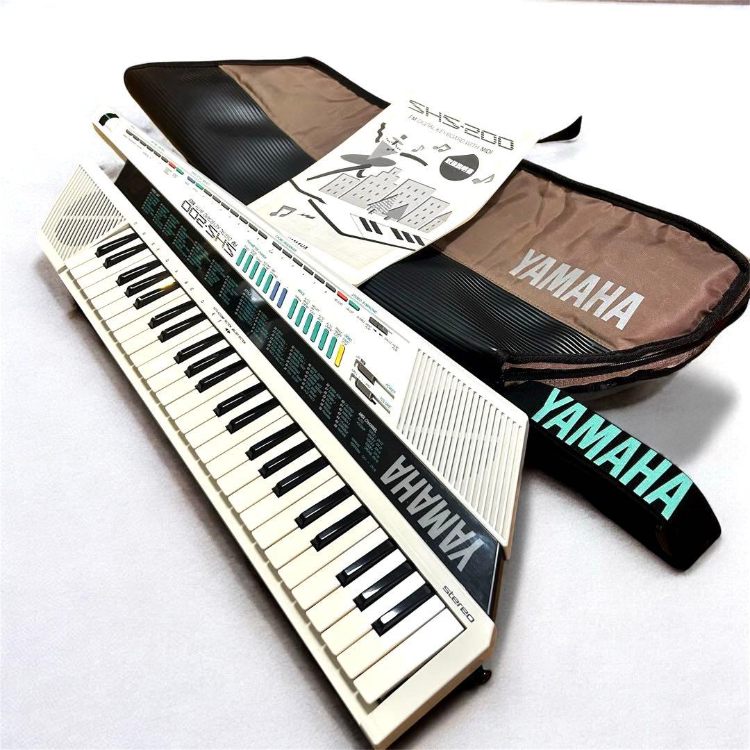 【状態良好】ヤマハ YAMAHA シンセサイザー SHS-200 ポータブル