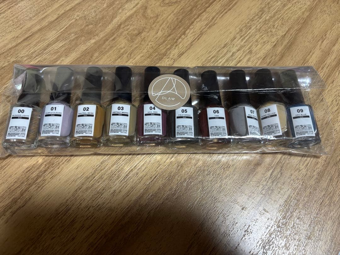 DLAW アート ネイルインク セット 01