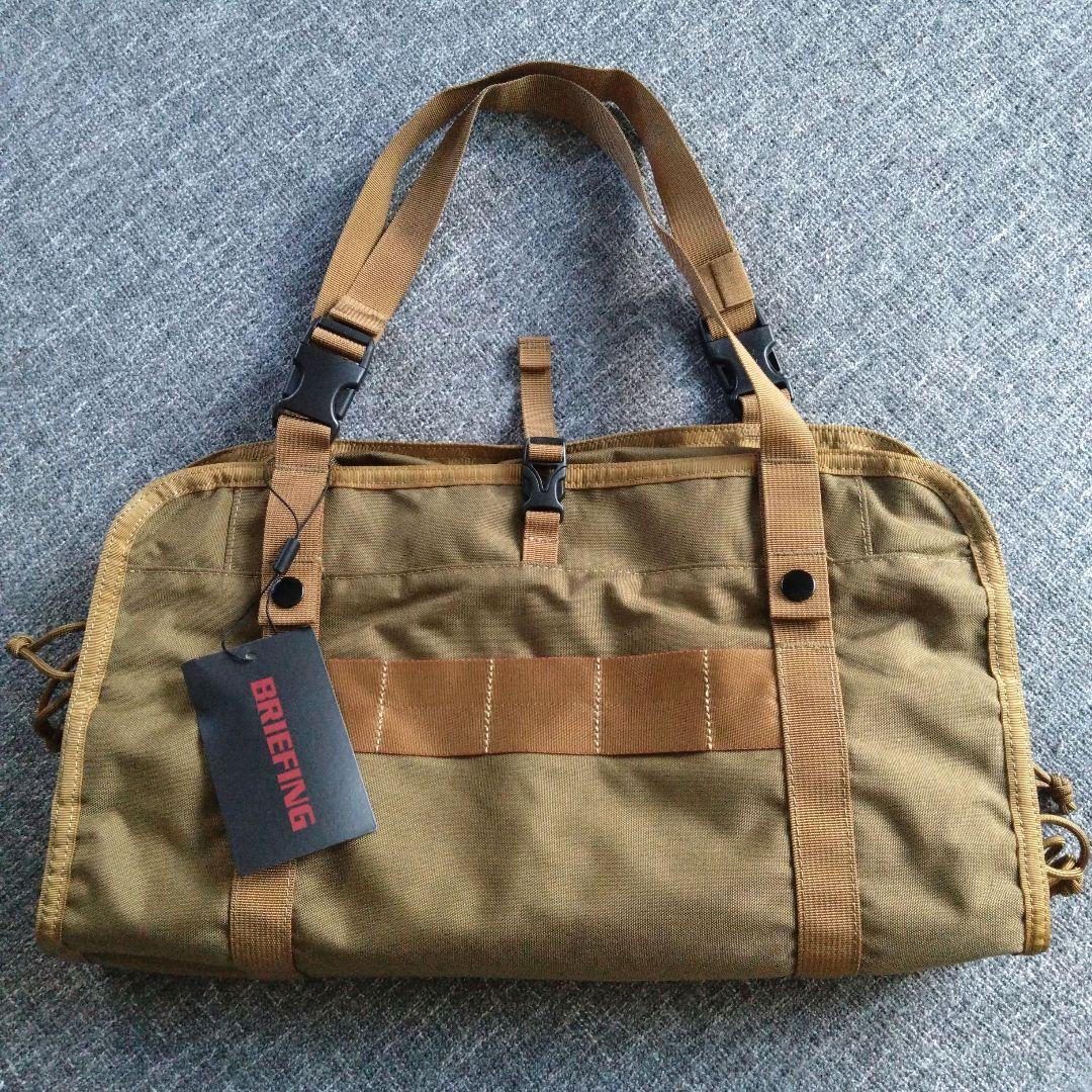 【BRIEFING】新品 マルチ ポケット シート KHAKI