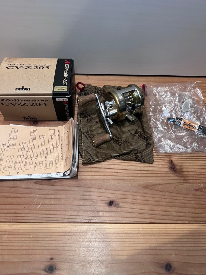 Daiwa millionaire ミリオネア CV-Z 203