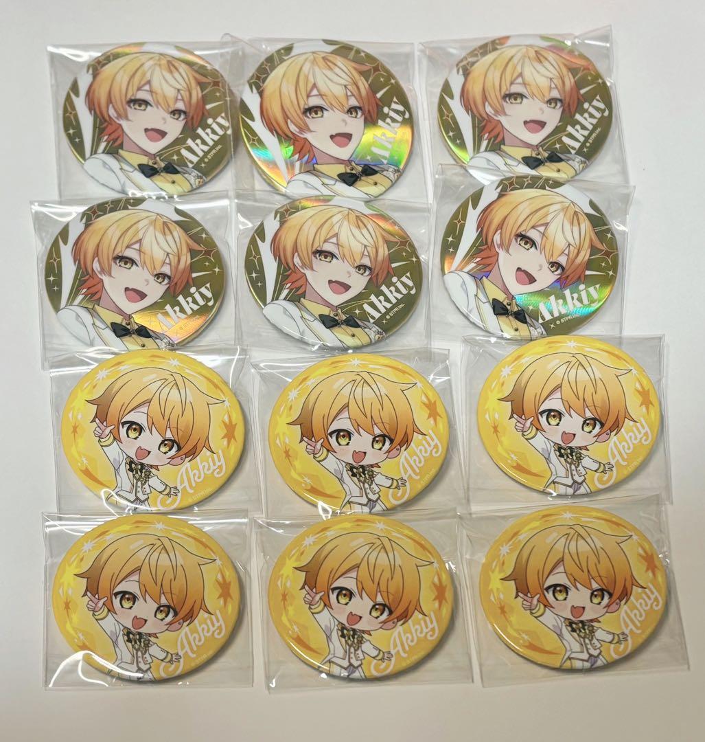 AMPTAK×COLORS 缶バッジ あっきい