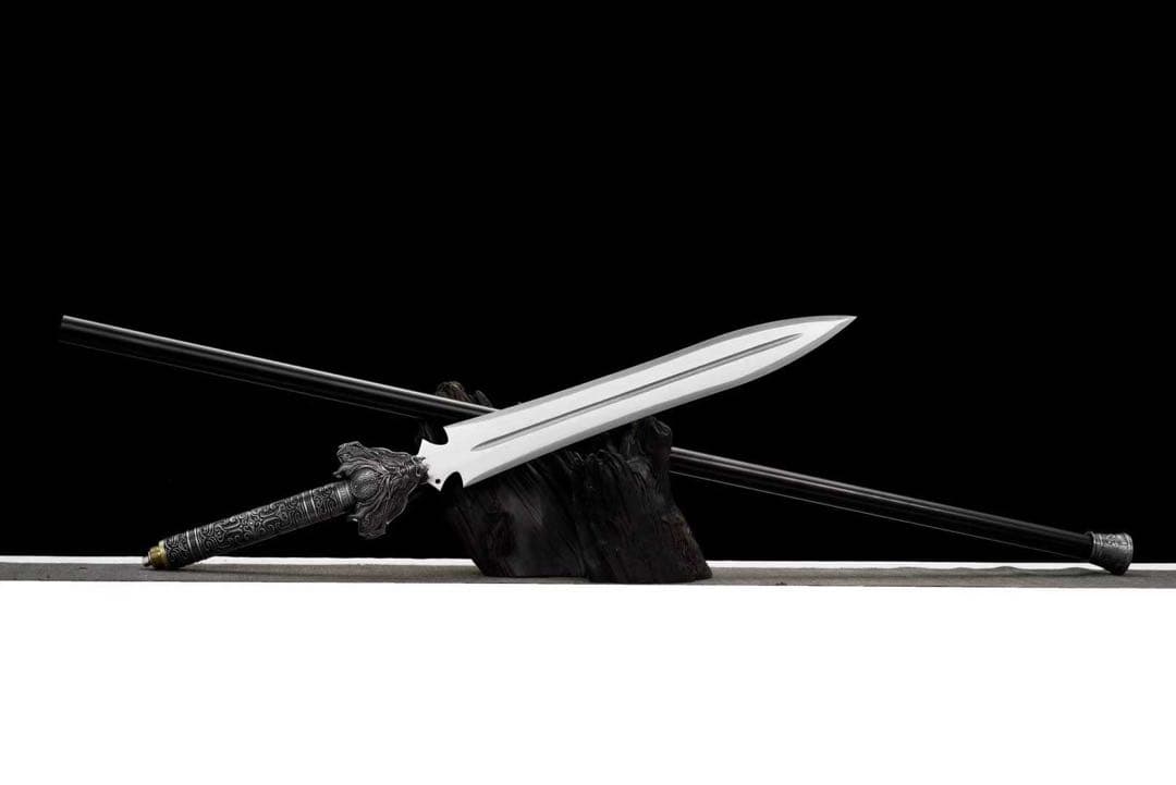 炎魔槍 模造槍 3本継 十文字槍 模擬刀 日本刀 模造刀 武具 舞踊刀