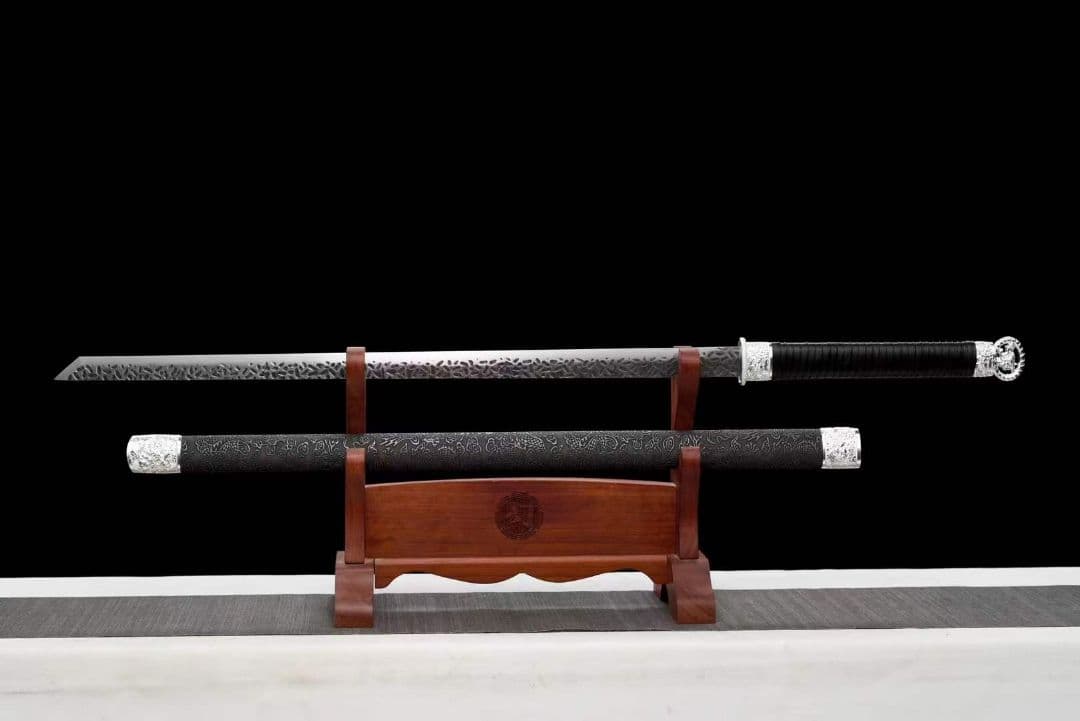 【雲龍環頭刀】20230248 古兵器 武具　刀装具　日本刀　模造刀 居合刀