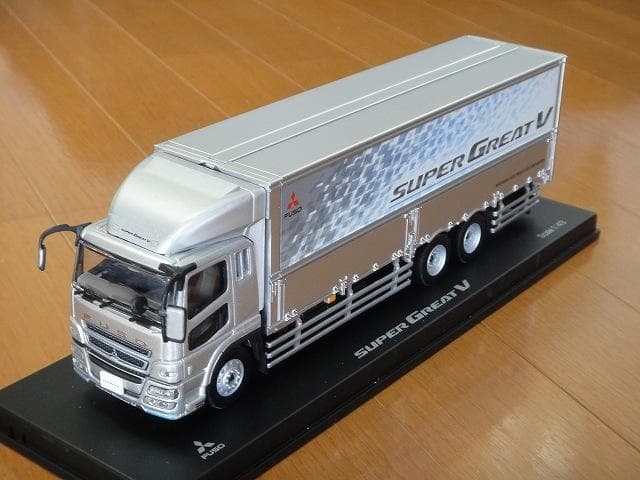 三菱ふそう　1/43　スーパーグレートV　ミニカー　ディーラー販促品